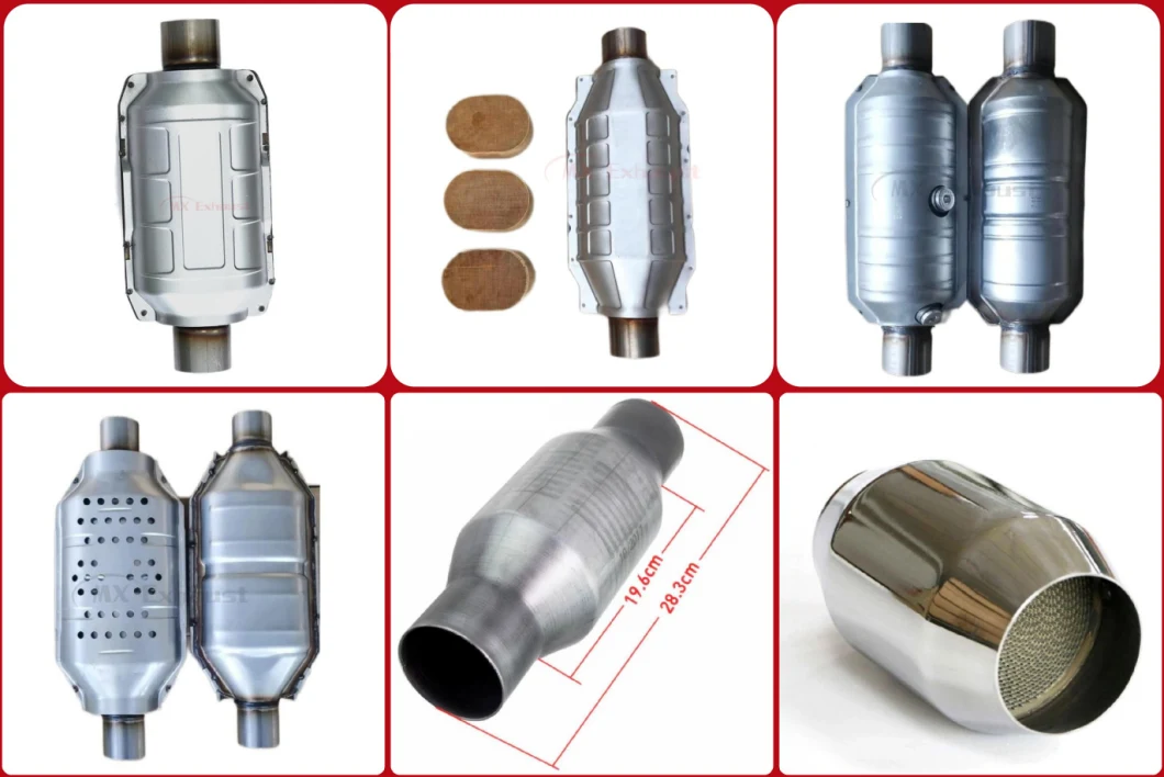 High Performance Universal Wholesale Catalytic Converter in OBD/Euro 2/Euro 3/Euro 4/Euro 5 for Exhaust System