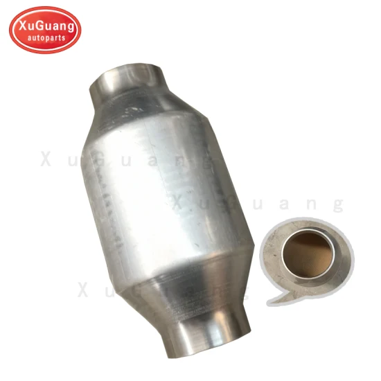 Universal Round High Quality Exhaust Ceramic Catalytic Converter for All Car Euro 1 2 3 4 Body Diameter 4inch